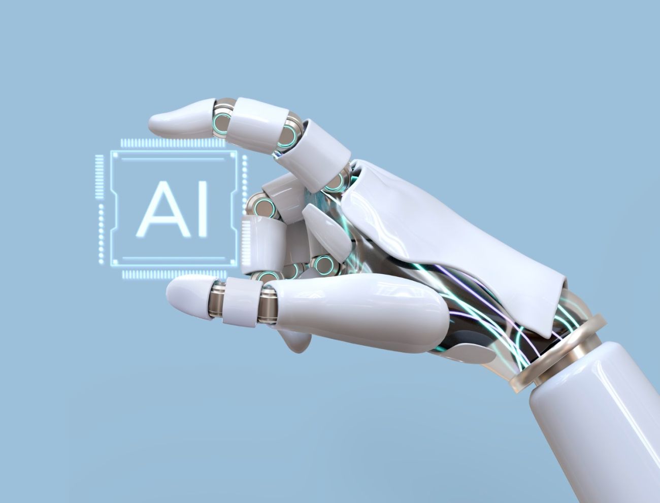 Cara amable de la inteligencia artificial - Positio